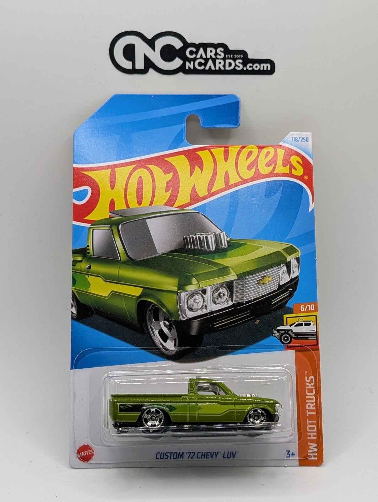 2024 Hot Wheels HW Hot Trucks 6/10 Custom '72 Chevy LUV Green 118/250