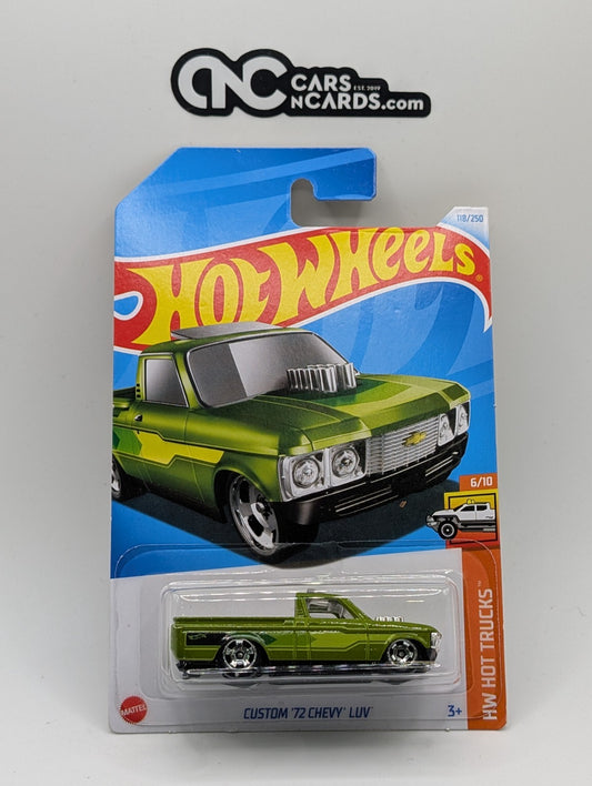 2024 Hot Wheels HW Hot Trucks 6/10 Custom '72 Chevy LUV Green 118/250