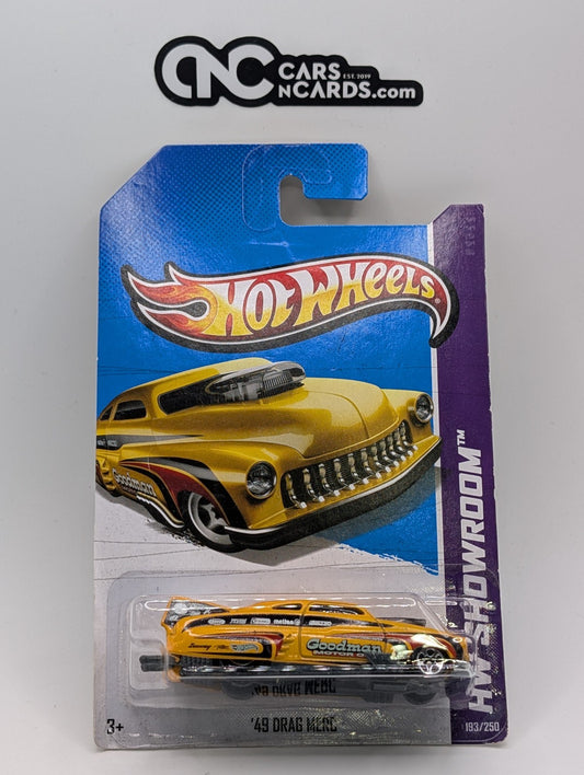 2013 Hot Wheels HW Showroom Garage '49 Drag Yellow 193/250