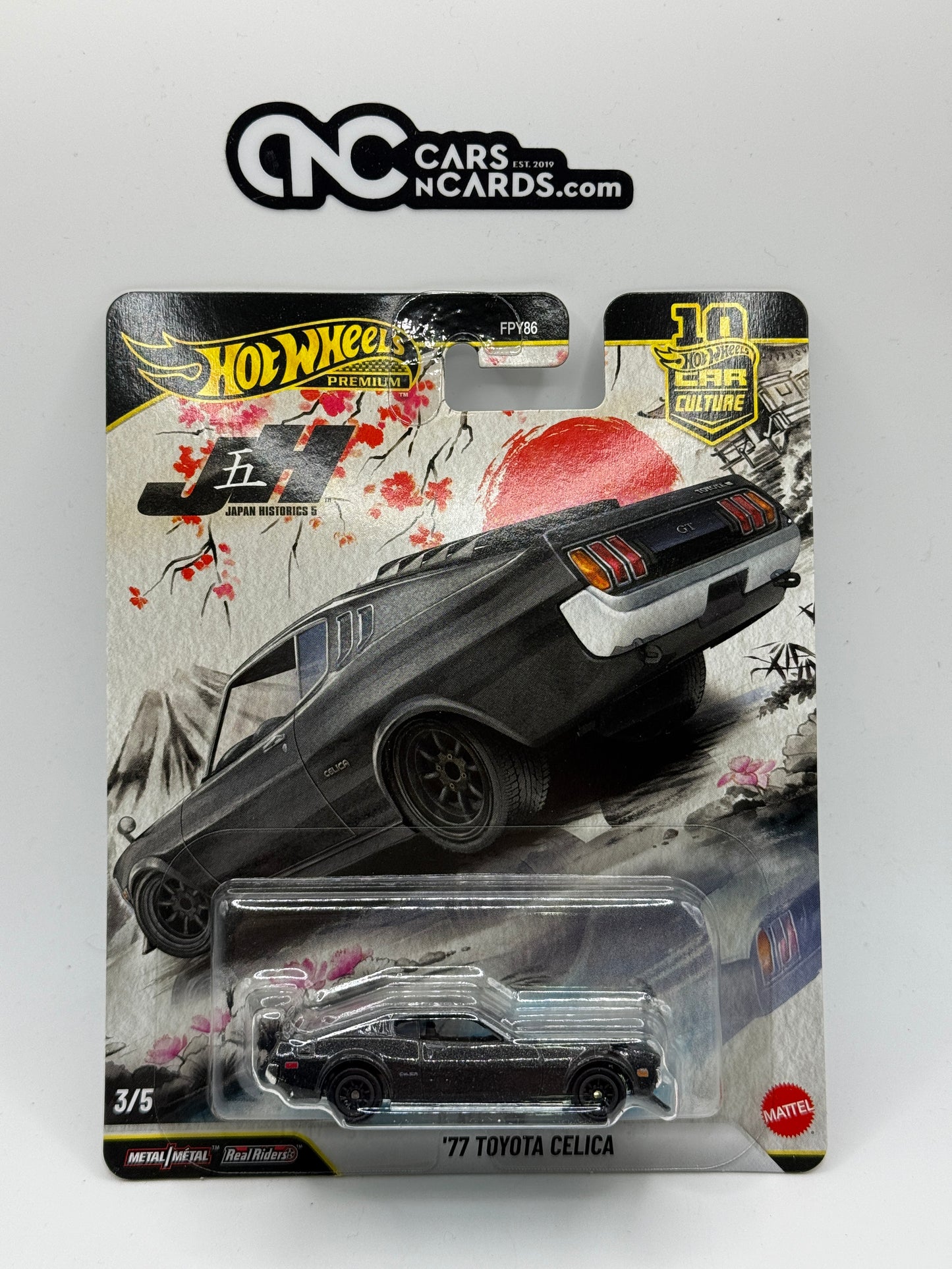 2026 Hot Wheels Premium Car Culture Japan Historics 5 '77 Toyota Celica