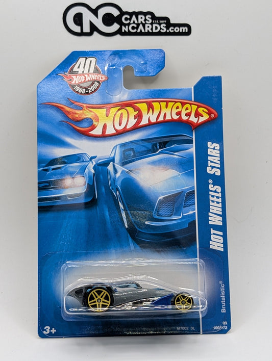 2008 Hot Wheels Stars Brutalistic Gray 100/172