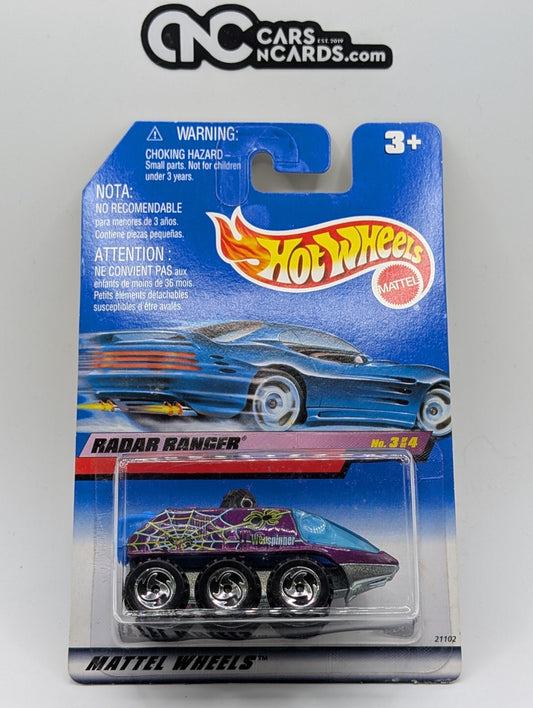 1999 Hot Wheels Buggin' Out 3/4 Radar Ranger Purple 21102 Collector #943