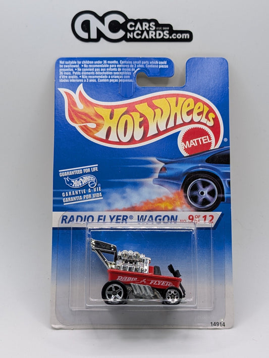 1996 Hot Wheels First Editions 9/12 Radio Flyer Wagon Red 14914 Collector #374
