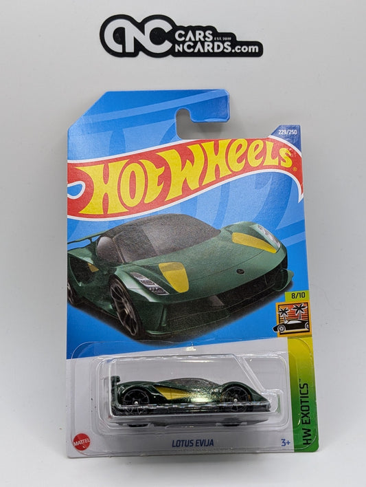 2022 Hot Wheels HW Exotics 8/10 Lotus Evija Green 229/250