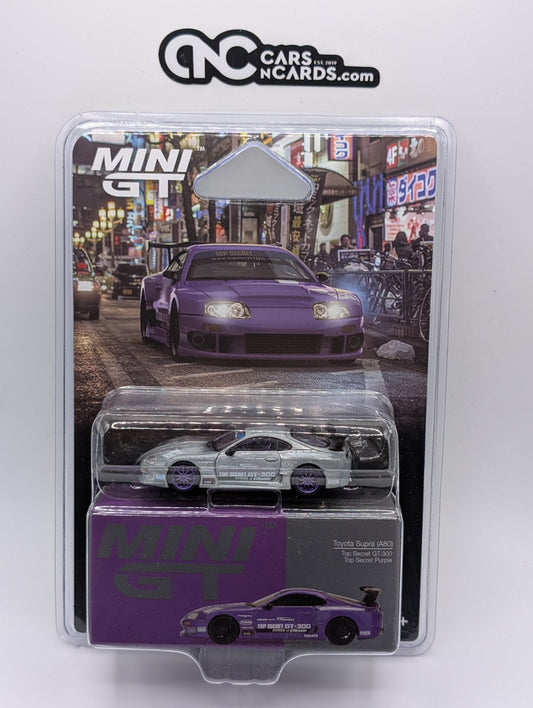 Mini GT 1:64 Top Secret GT-300 Toyota Supra (A80) RAW CHASE
