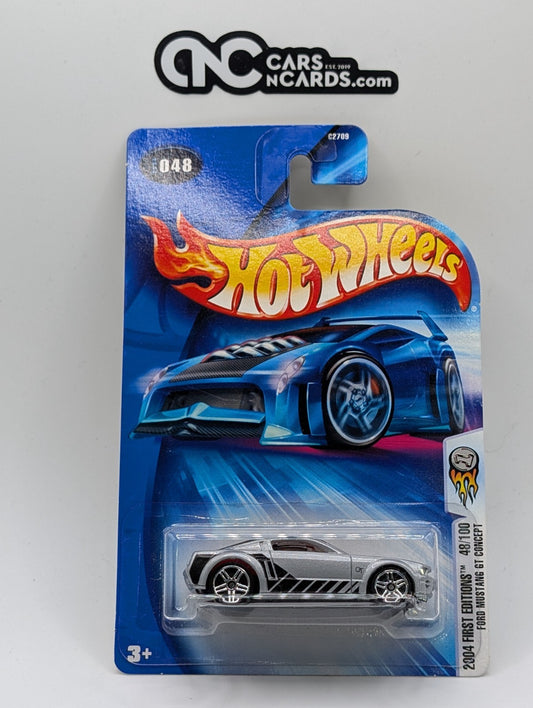 2004 Hot Wheels First Editions 48/100 Ford Mustang GT Concept Collector #48