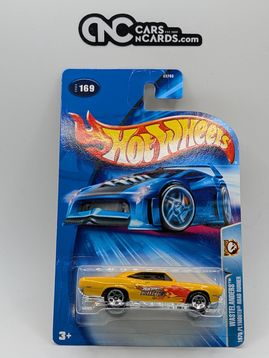 2003 Hot Wheels Wastelanders 1970 Plymouth Road Runner Collector #169 HWC