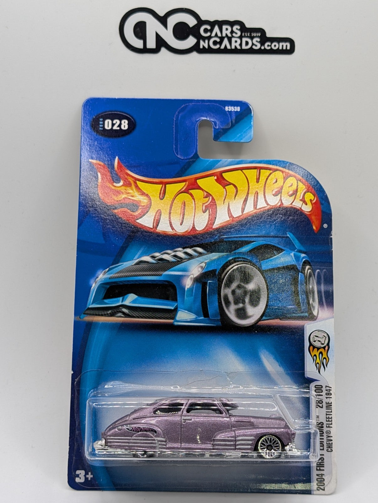 2004 Hot Wheels First Editions 28/100 Chevy Fleetline 1947 Collector #28