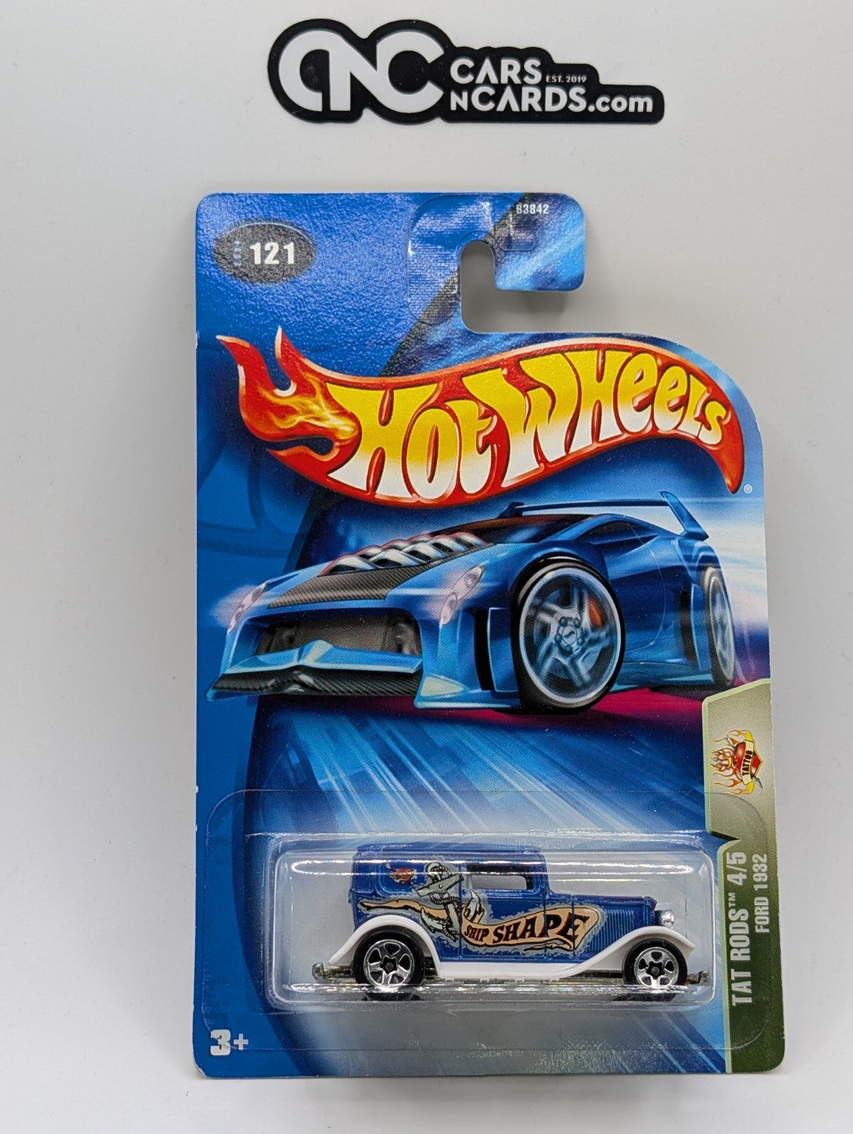 2004 Hot Wheels Tat Rods 4/5 Ford 1932 Collector #121