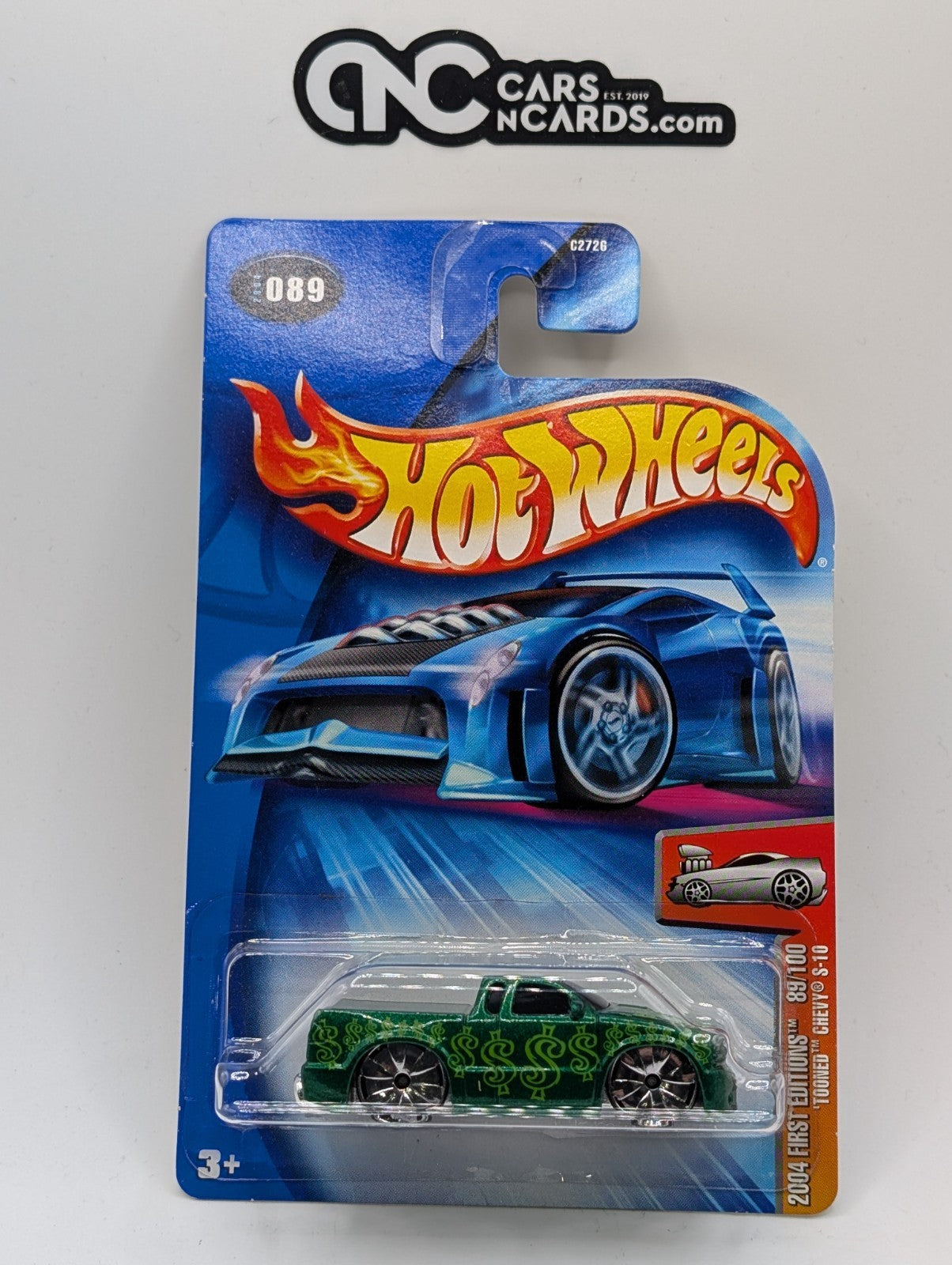 2004 Hot Wheels First Editions 89/100 Chevy S10 Collector #89