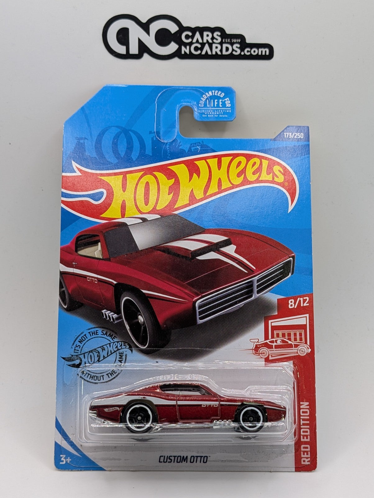 2020 Hot Wheels Red Edition 8/12 Custom Otto 173/250 (Soft Corners)