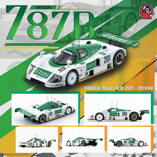 BM Creations 1:64 Mazda 787B - JSPC #201 EFINI 64B0434