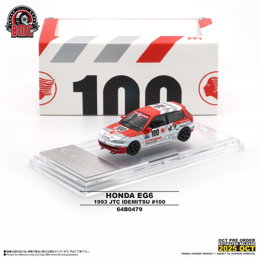 BM Creations 1:64 HONDA EG6 IDEMITSU JTCC 1993 RHD 64B0479