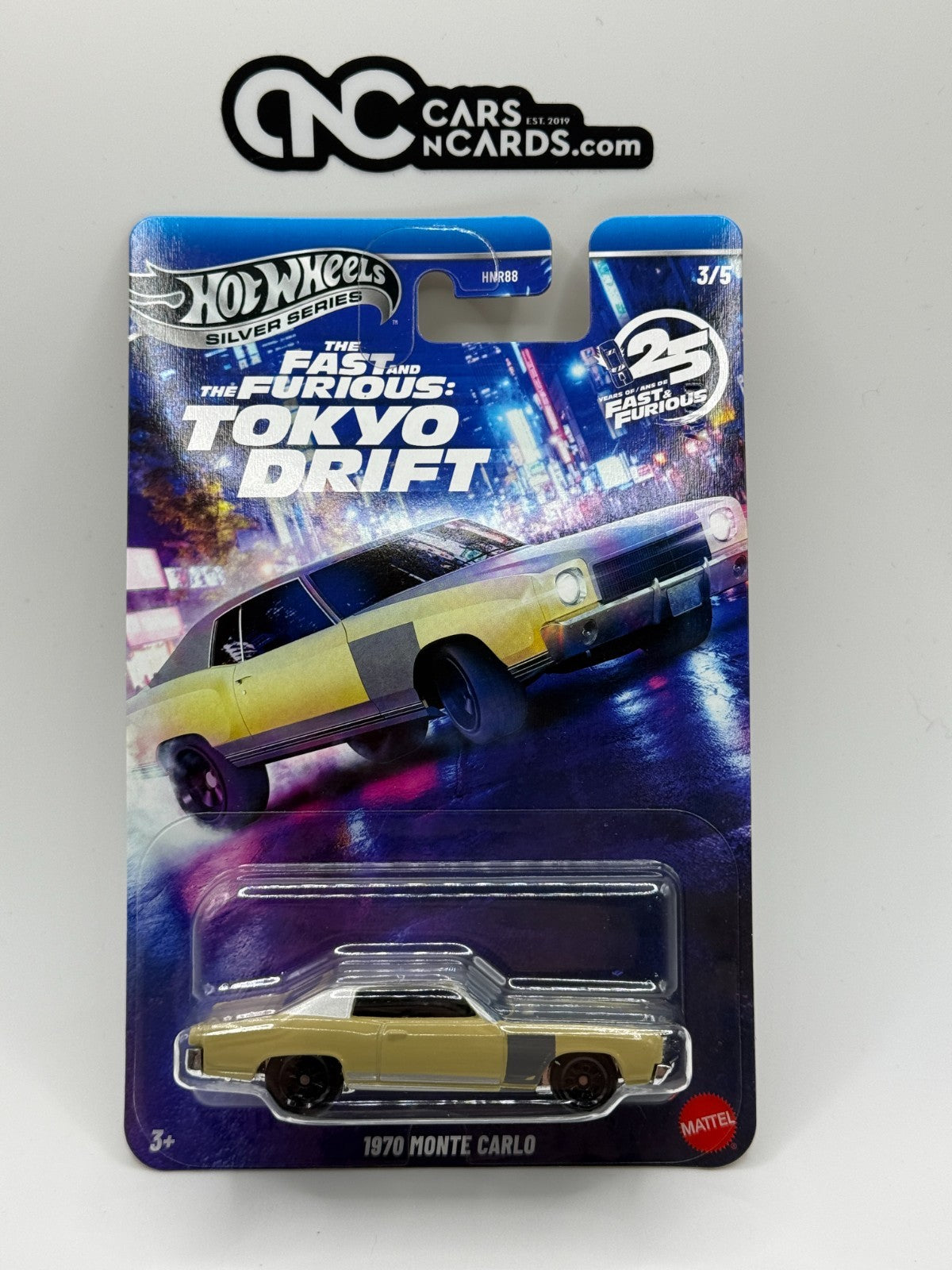 2026 Hot Wheel Silver Series Tokyo Drift 1970 Monte Carlo
