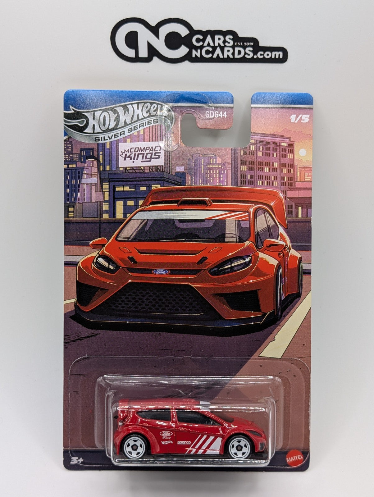 2026 Hot Wheels Silver Series Compact Kings 1/5 '12 Ford Fiesta