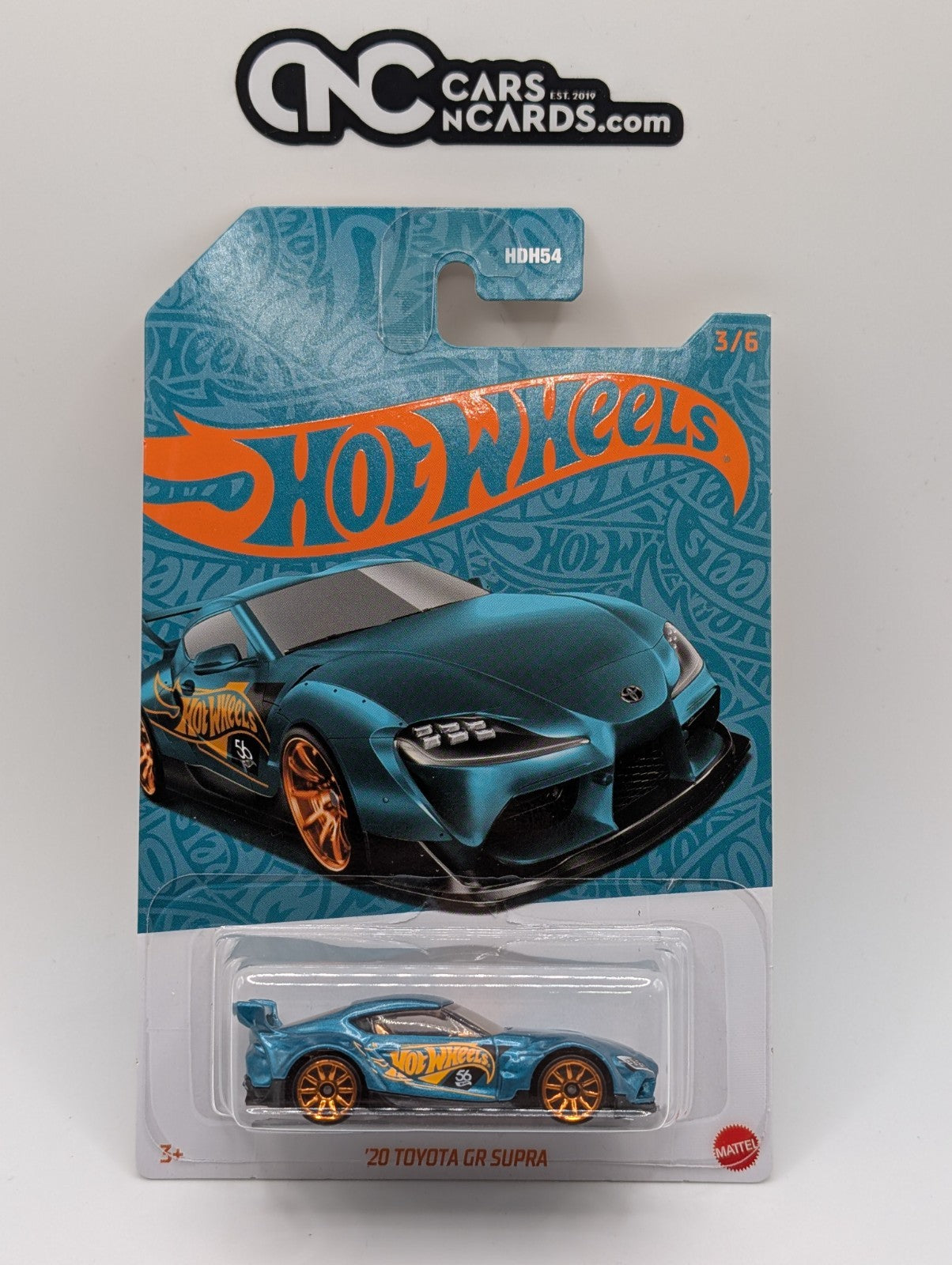 2024 Hot Wheels Green And Gold 56th Anniversary '20 Toyota GR Supra