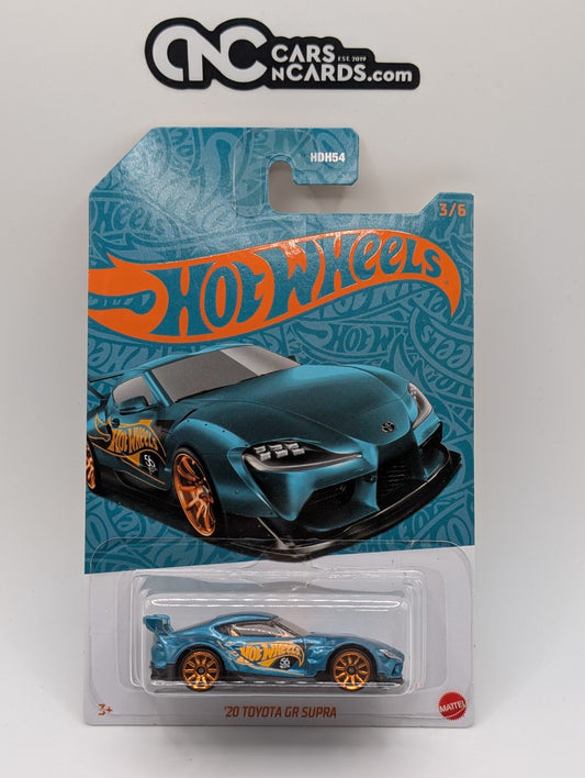 2024 Hot Wheels Green And Gold 56th Anniversary '20 Toyota GR Supra