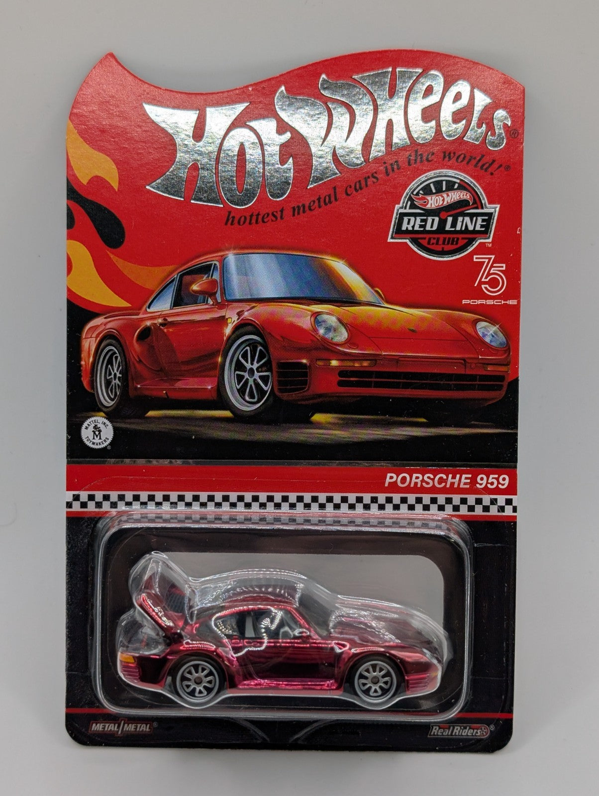 2023 Hot Wheels RLC Red Line Club Exclusive Porsche 959 Red