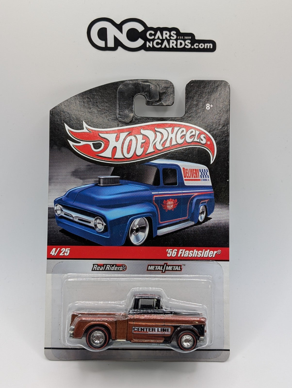 2010 Hot Wheels Slick Rides 4/25 '56 Flashsider Copper