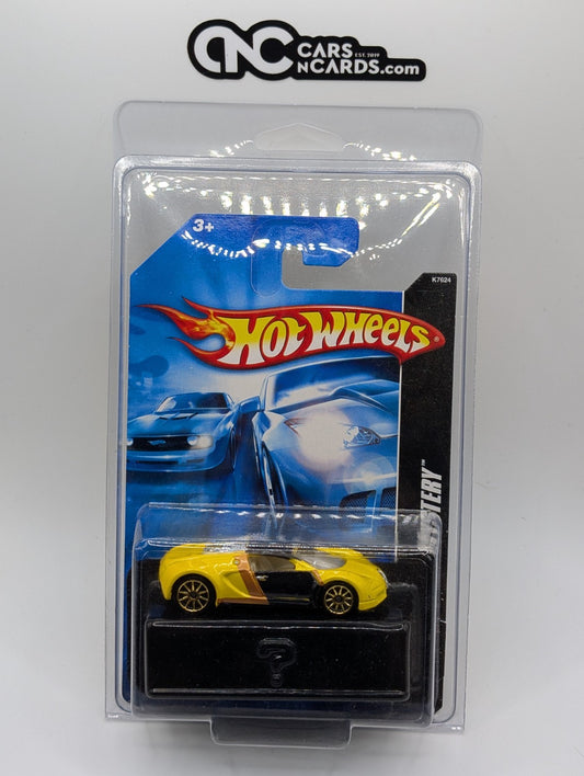 2007 Hot Wheels Mystery Cars 14/24 Bugatti Veyron Yellow Loose