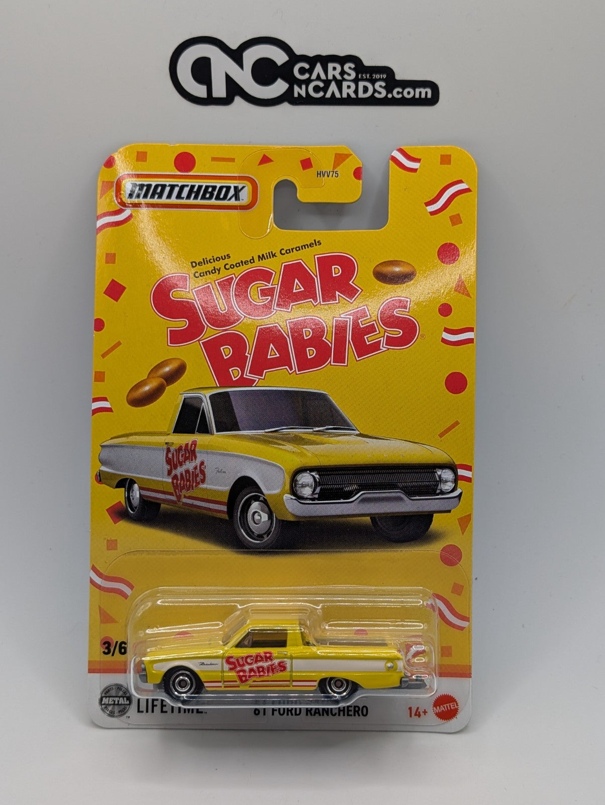 2025 Matchbox Candy Series 3/6 Sugar Babies '61 Ford Ranchero