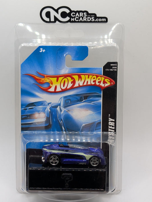 2008 Hot Wheels Mystery Cars 12/24 Monoposto Blue Loose M6954