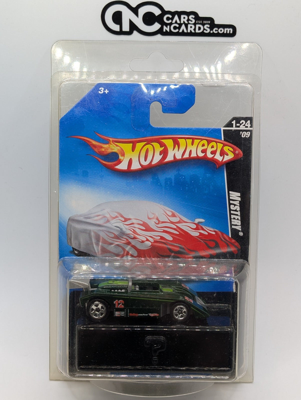 2009 Hot Wheels Mystery Cars 3/24 Shadow Mk IIa Green Loose P2489
