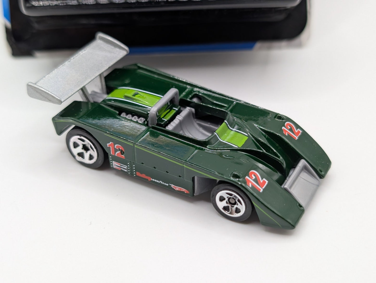 2009 Hot Wheels Mystery Cars 3/24 Shadow Mk IIa Green Loose P2489