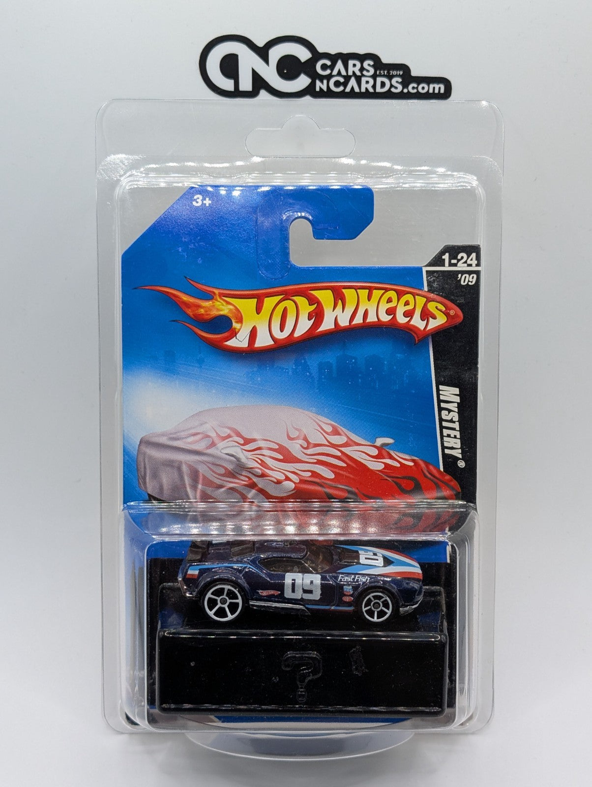 2009 Hot Wheels Mystery Cars 5/24 Fast Fish Blue Loose P2491