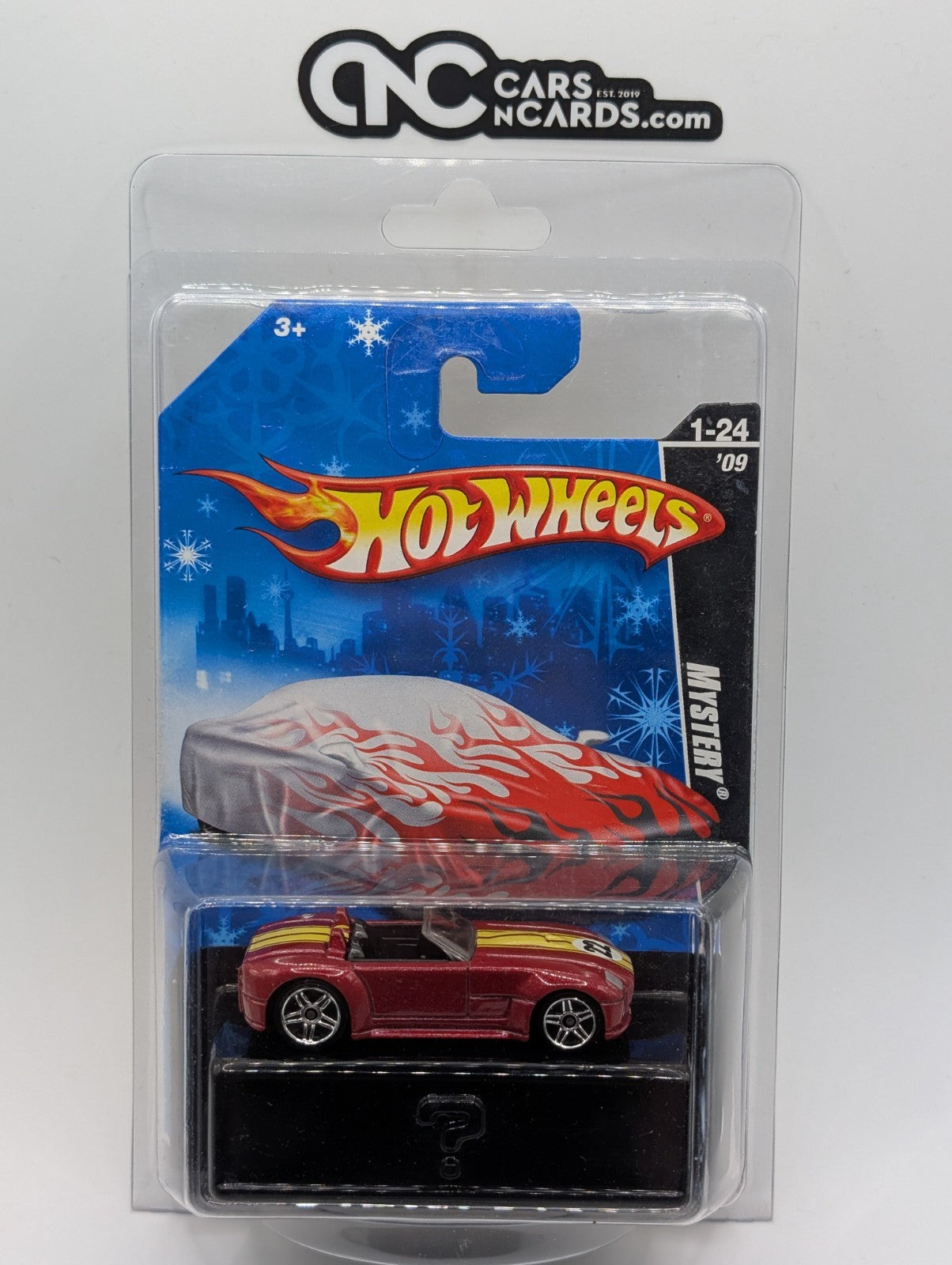 2009 Hot Wheels Mystery Cars 4/24 Ford Shelby Cobra Concept Red Loose P2490