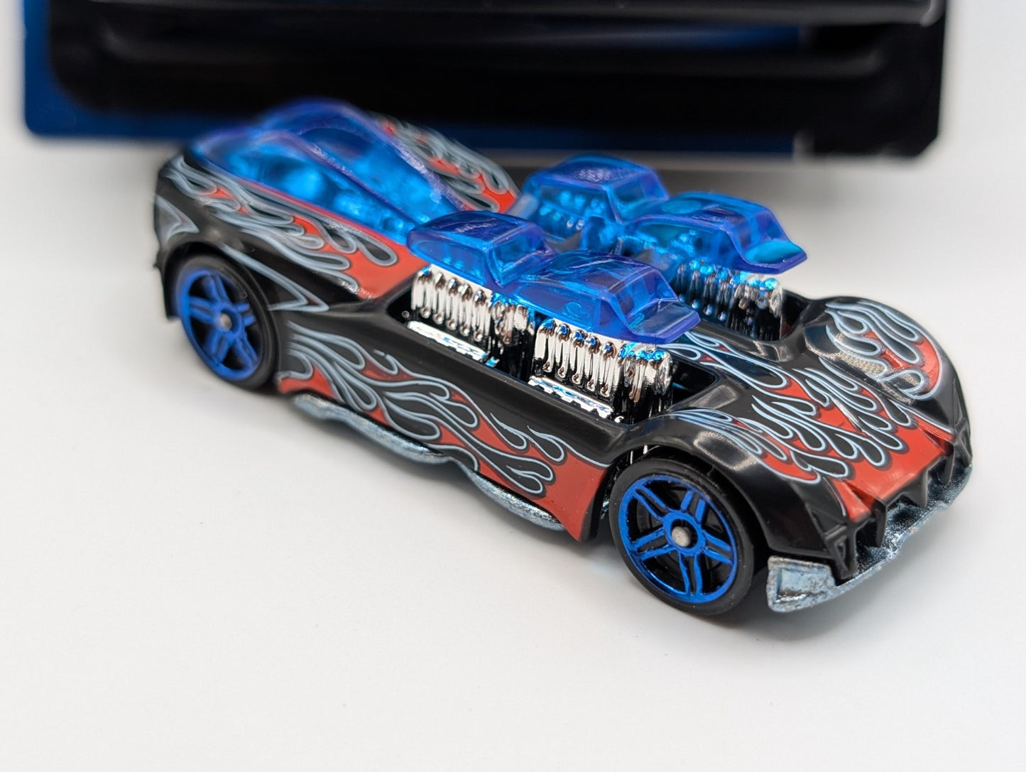 2007 Hot Wheels Mystery Cars 1/24 What-4-2 Black Loose #157