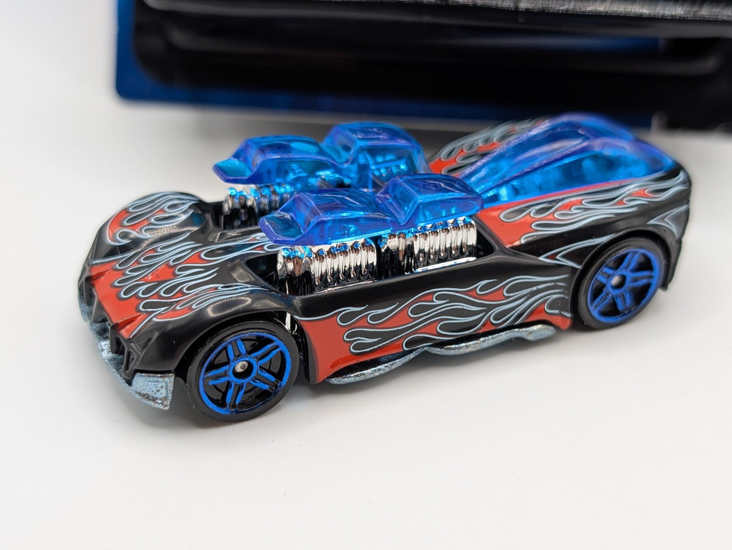 2007 Hot Wheels Mystery Cars 1/24 What-4-2 Black Loose #157