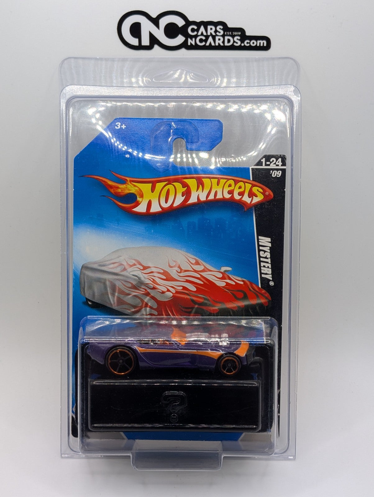 2009 Hot Wheels Mystery Cars 10/24 Nitro Doorslammer Purple Loose P2496