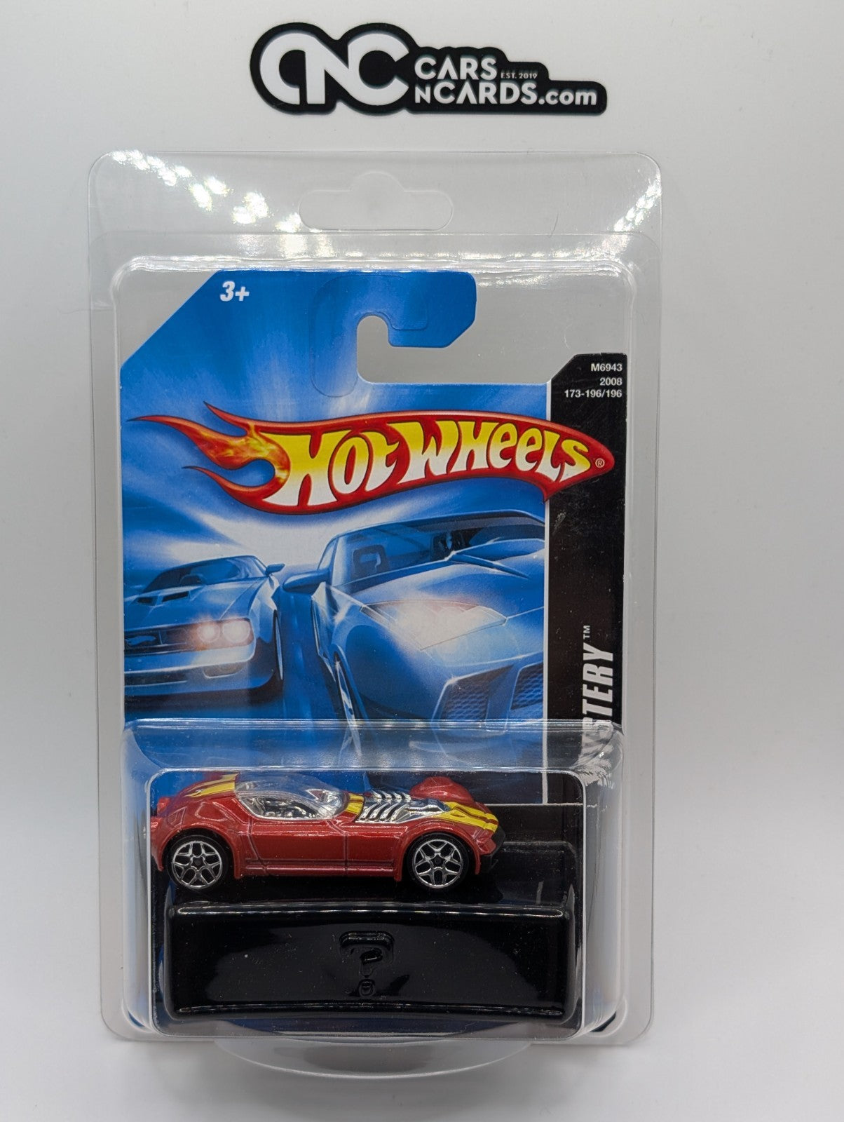 2008 Hot Wheels Mystery Cars 10/24 Ballistik Red Loose M6949