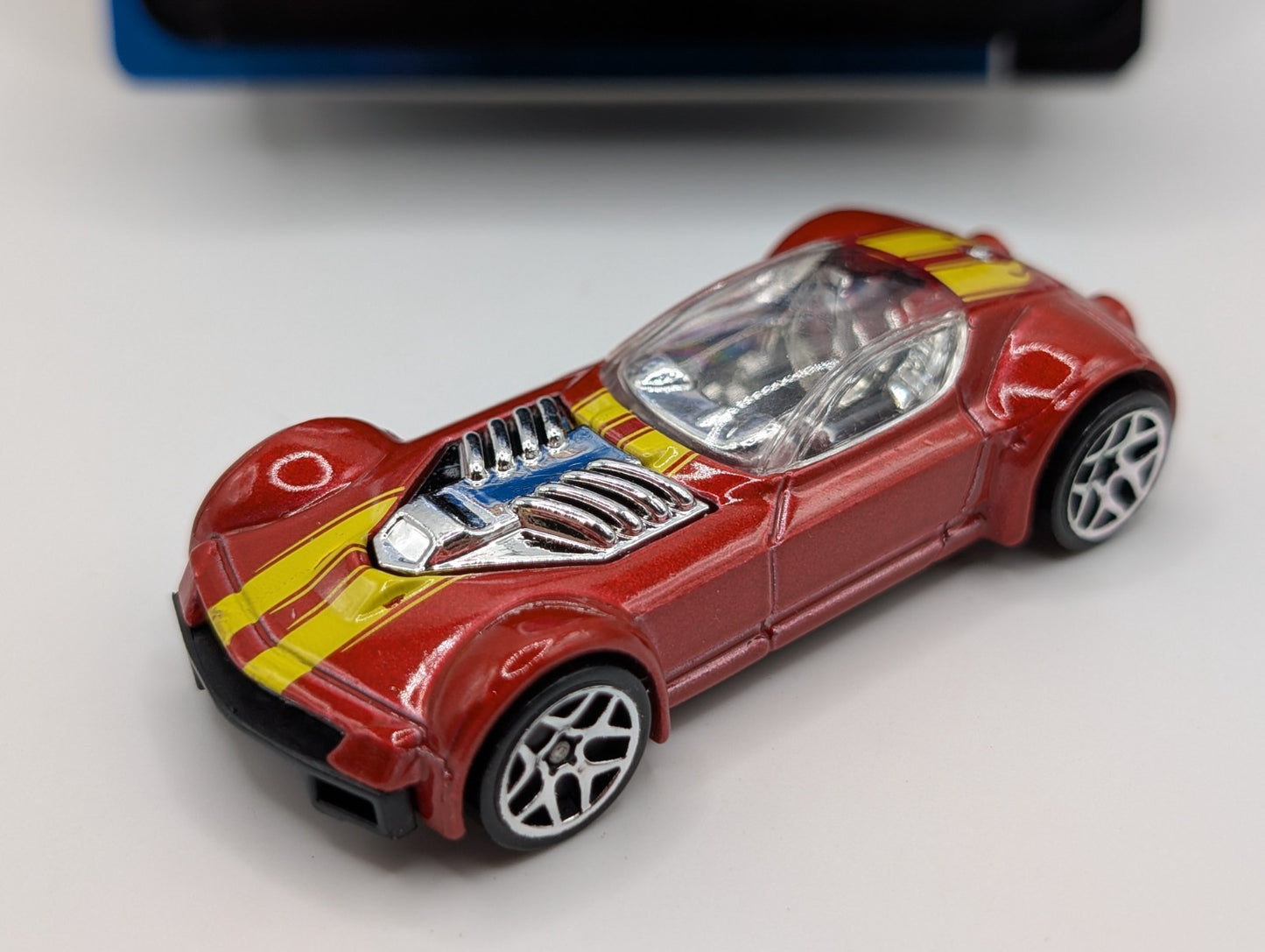 2008 Hot Wheels Mystery Cars 10/24 Ballistik Red Loose M6949