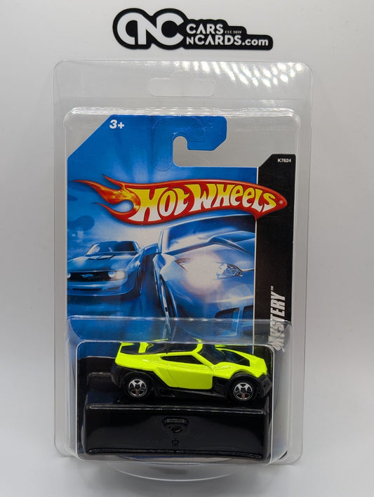 2007 Hot Wheels Mystery Cars 4/24 Symbolic Yellow Loose #160