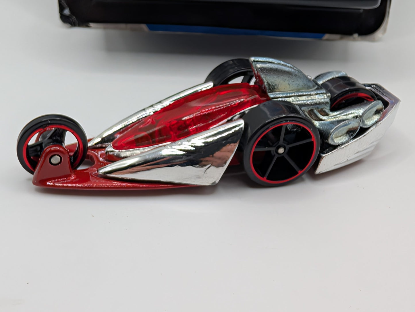 2009 Hot Wheels Mystery Cars 24/24 Quad Rod Chrome Loose P2510
