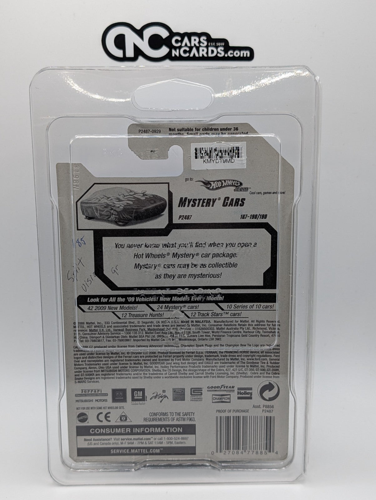 2009 Hot Wheels Mystery Cars 19/24 Split Vision Loose P2505