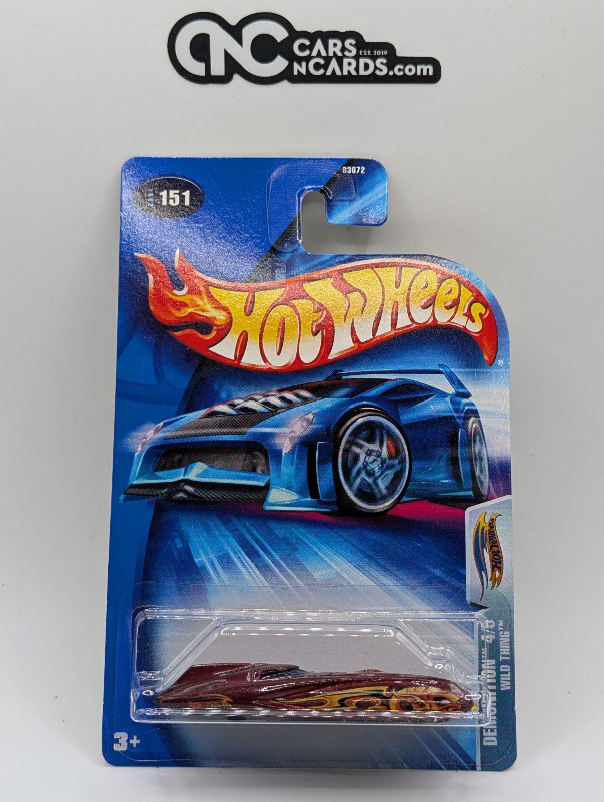 2004 Hot Wheels Demonition 4/5 Wild Thing Red