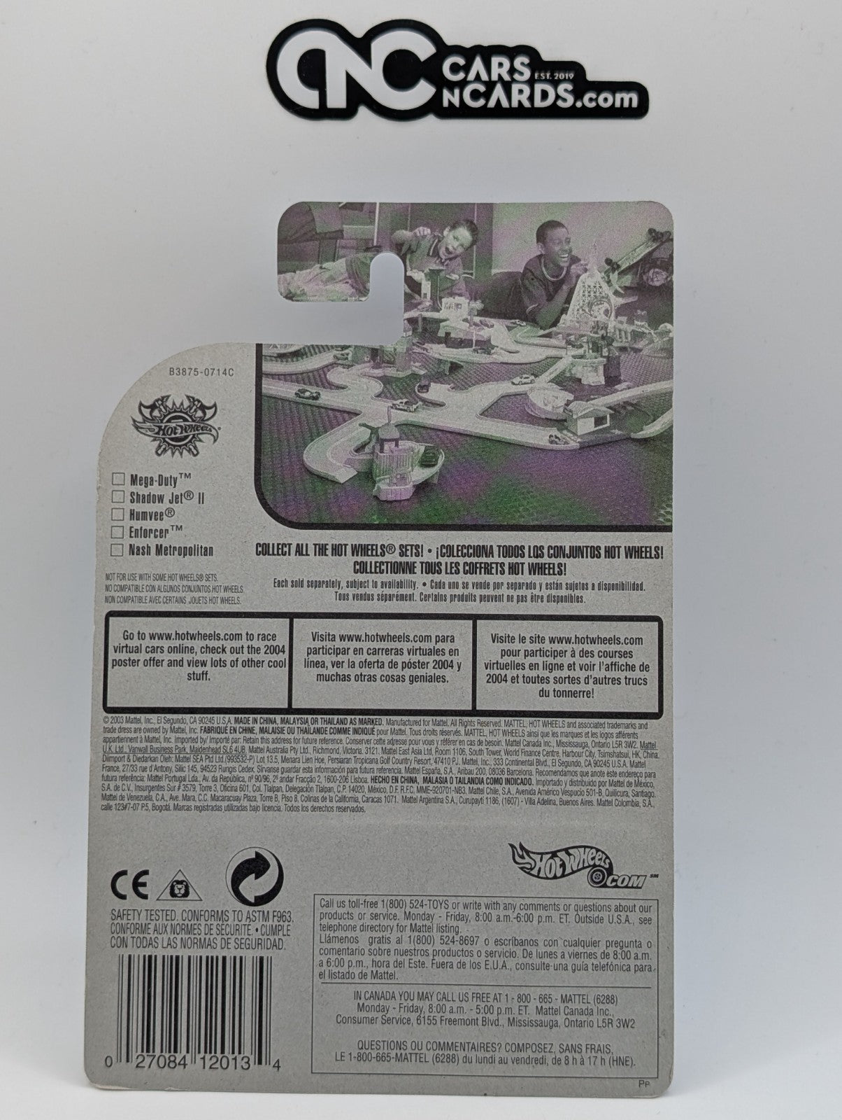 2004 Hot Wheels Scrapheads 2/5 Shadow Jet II Collector #154