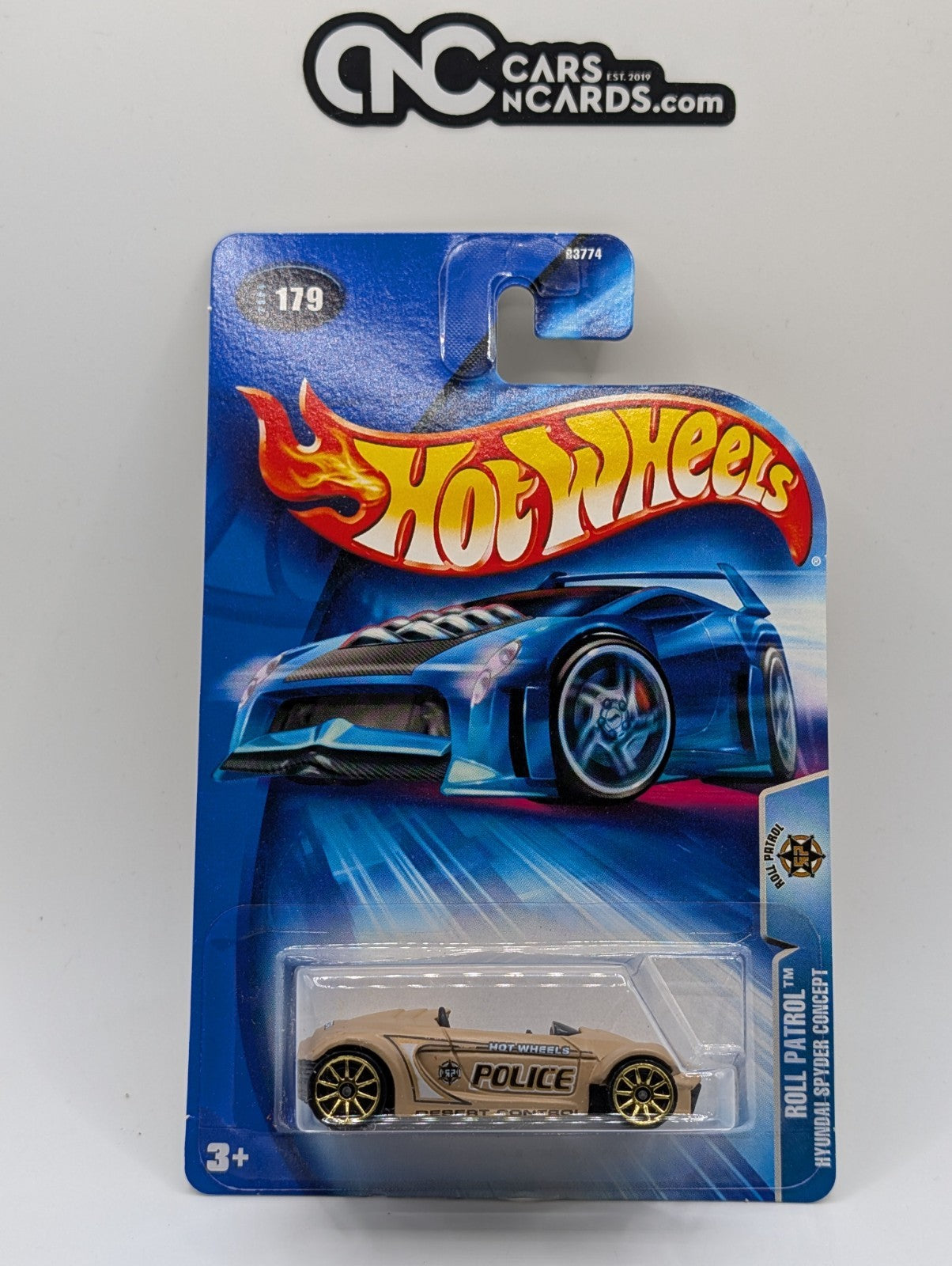 2004 Hot Wheels Roll Patrol 4/10 Hyundai Spyder Concept Collector #179