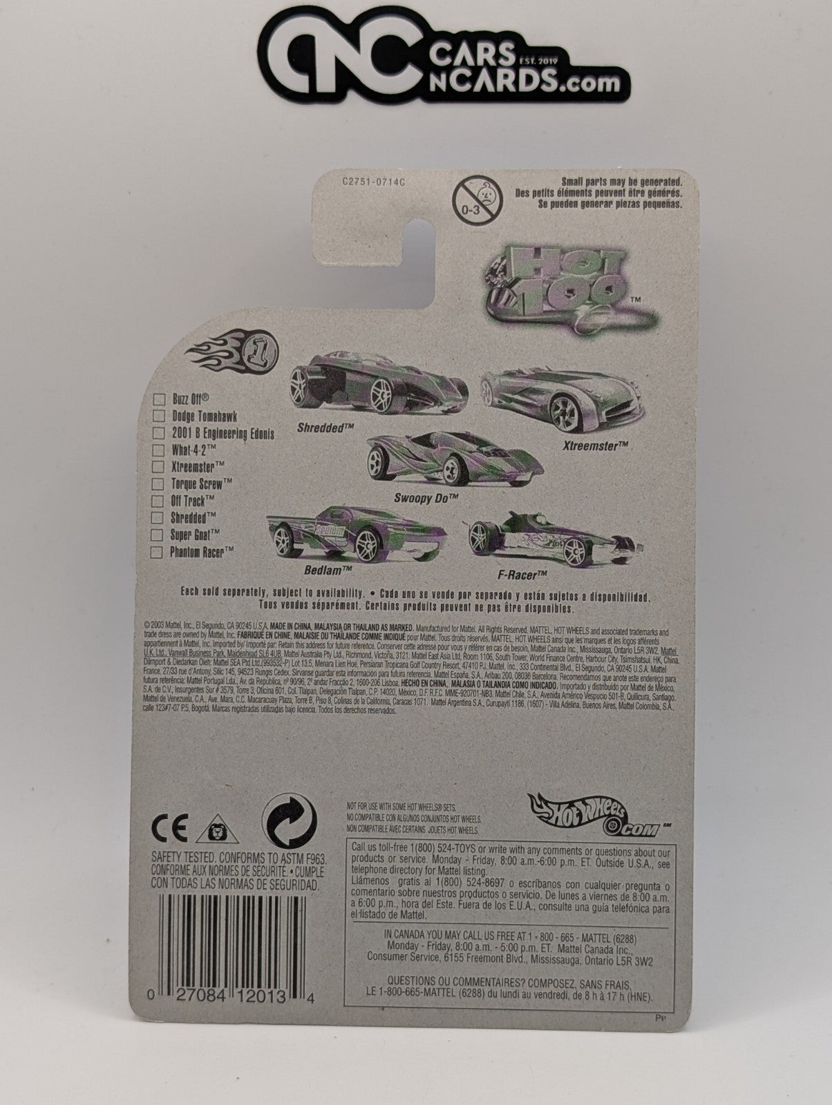 2004 Hot Wheels First Editions 91/100 Buzz Off Purple