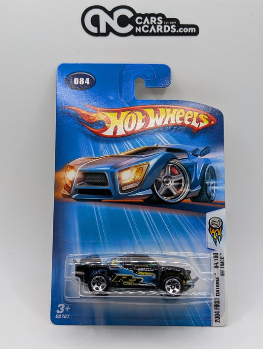 2004 Hot Wheels First Editions 84/100 Off Track Black