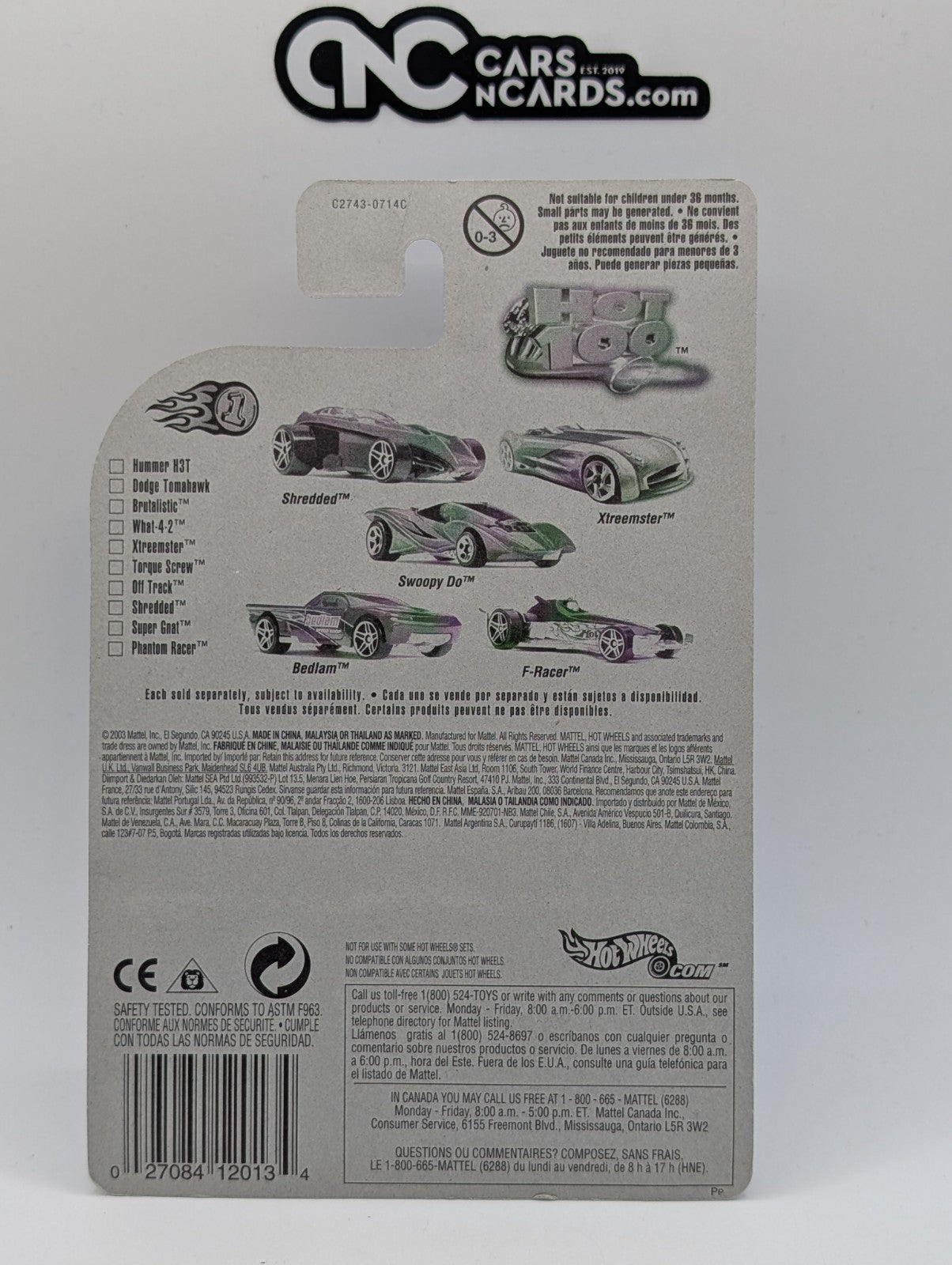 2004 Hot Wheels First Editions 83/100 Torque Screw Blue