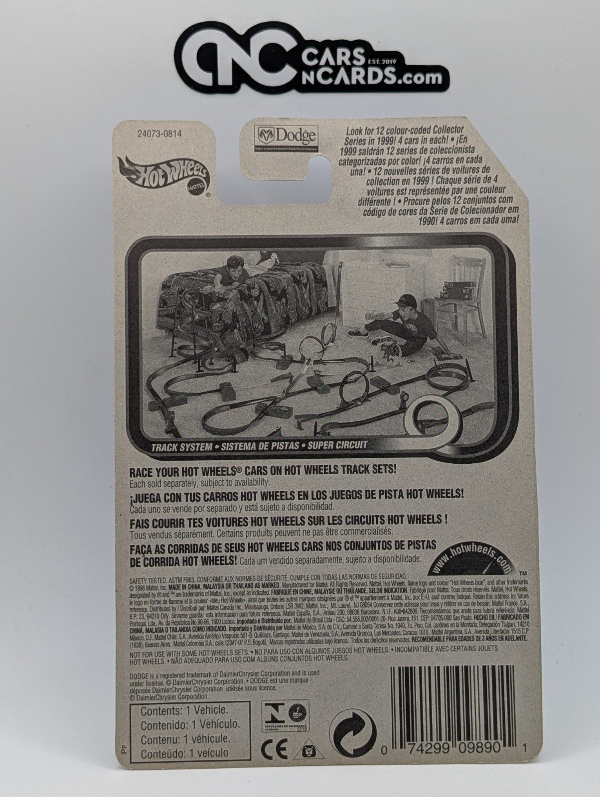 1999 Hot Wheels Dodge Ram 1500 Green 24073 Collector #1059