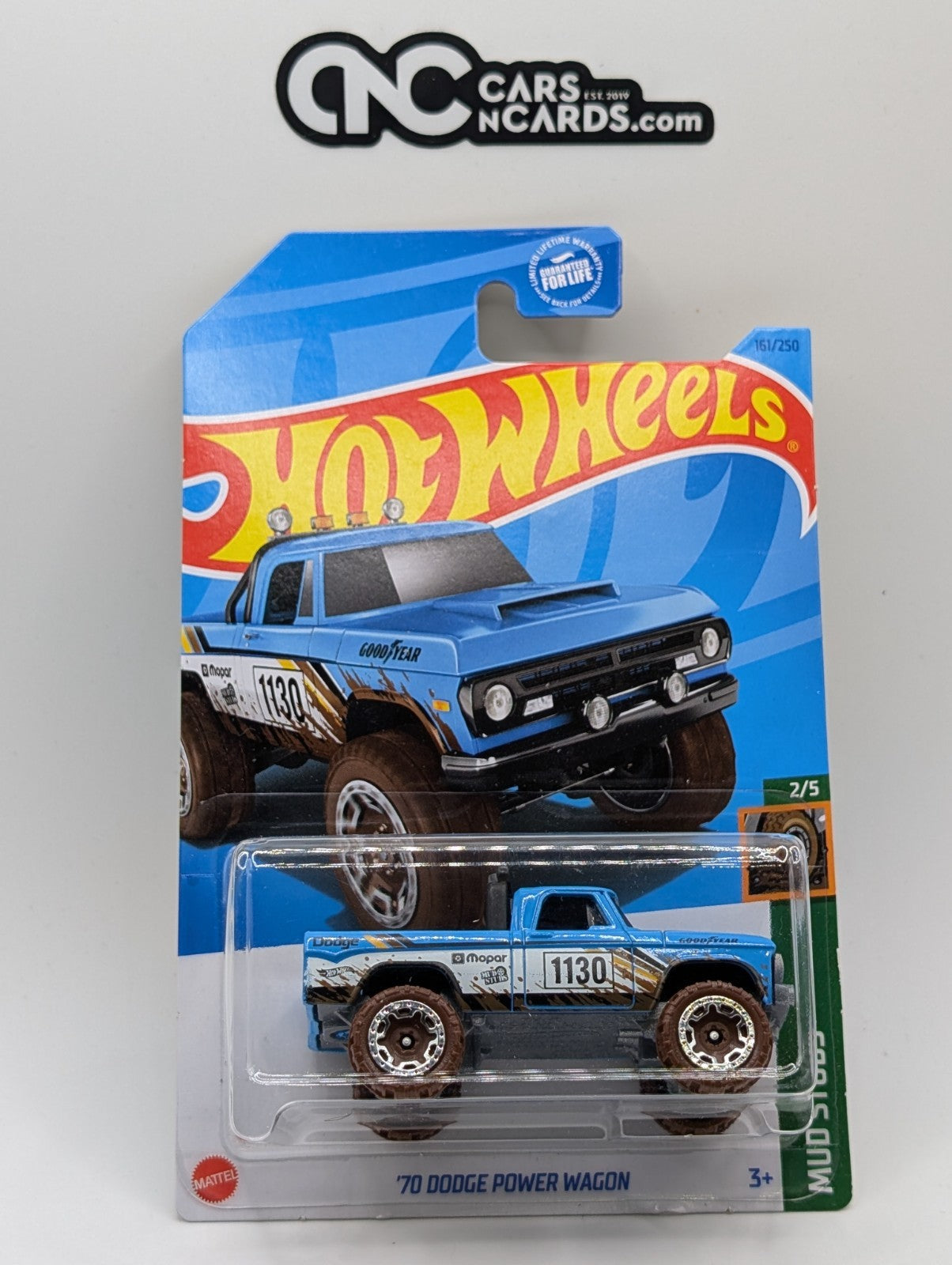 2023 Hot Wheels Mud Studs 2/5 '70 Dodge Power Wagon Blue 161/250