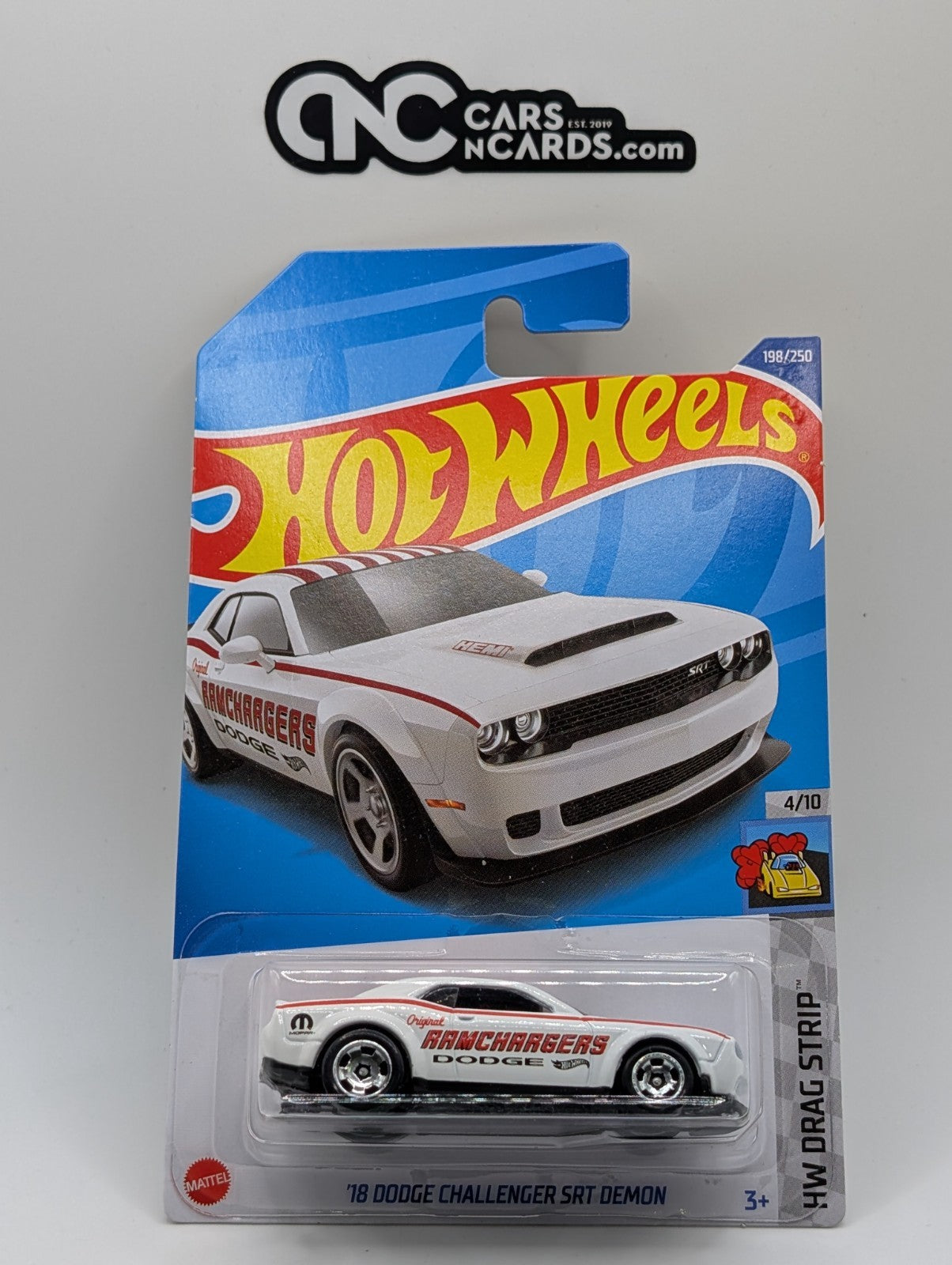 2022 Hot Wheels HW Drag Strip '18 Dodge Challenger SRT Demon Ramchargers