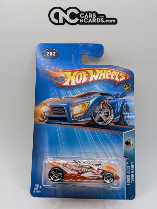 2004 Hot Wheels Track Aces 16/20 Turbo Flame Collector #202