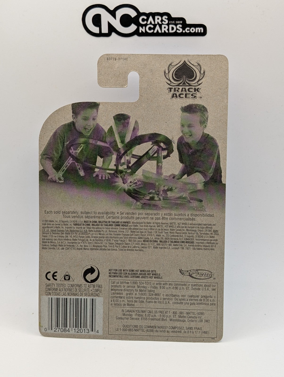 2004 Hot Wheels Track Aces 9/20 Vulture Blue Collector #183