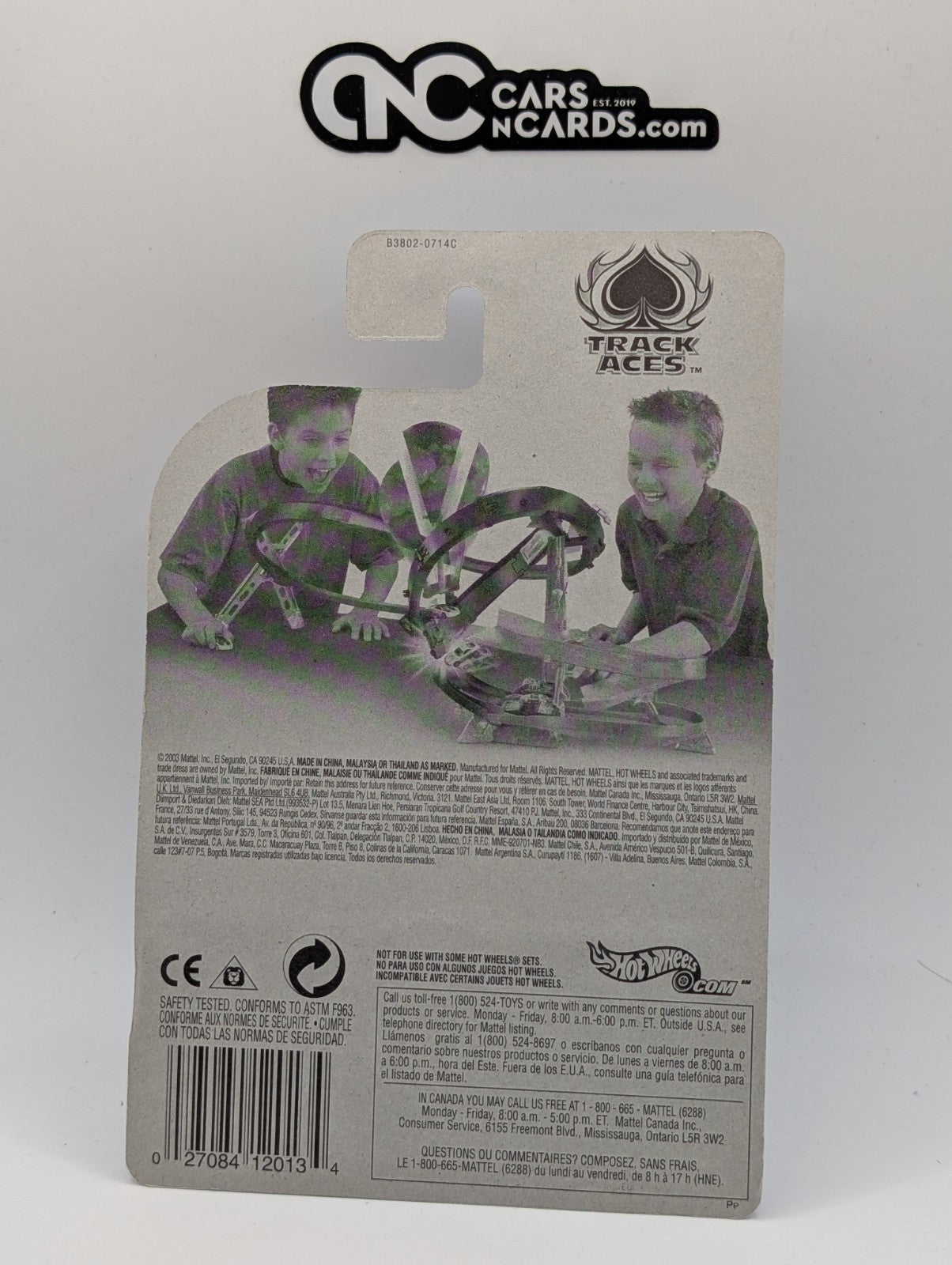 2004 Hot Wheels Track Aces 17/20 Speed Blaster Collector #203 (Soft Corners)